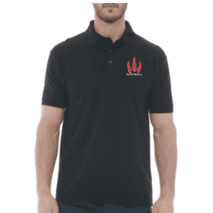 MENS M&O Golf shirt - BLACK