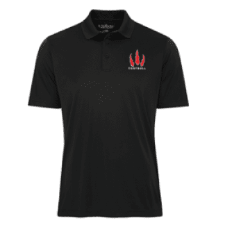 Unisex Golf shirt - BLACK